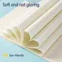 Deli 0 Series Lot de 4 carnets à spirale A5, papier ligné 70g/m² - 80 feuilles / 160 pages image 4