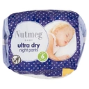 Nutmeg Ultra Dry Night Nappy Pants Size 6 18 Pack image 5