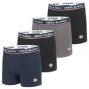 SERGE BLANCO Lot de 4 boxers pour homme multicolore - Taille 2XL image 0