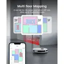 Lefant M1 Robot Vacuum Cleaner and Mop, 5500Pa with Deep Clean, 150 Min, 3-level electric water tank, dToF Laser Navigation,  image 4