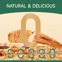 MeatyWay Friandises pour chien emballées individuellement, poulet et légumes, riche en protéines, faible en matières grasses, poulet 100 % naturel, légumes sains et naturels (carotte et patate douce) pour l’entraînement du chien, 300 g/10,58 oz (Lot de 3) image 4