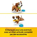 LEGO Creator 31382 Les adorables animaux : le chiot joueur image 4