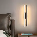 Goeco Indoor LED wall lamp, contemporary style wall light suitable for living rooms, bedrooms and stairwells, 16W, 1800 lumens, 40cm, 3000K warm white light image 1