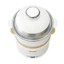 Plodon One Touch Rice Cooker with Steamer, 2.3L Non-stick Electric Cooking Pot Hot Pot, Auto Keep Warm, Multifunctional Cooker for Soup, Oatmeal , Rice, Noodles （with Rice Spoon and Measuring Cup) image 9