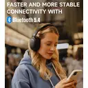 Edifier W800BT Pro - casque à réduction de bruit active hybride - noir image 5