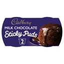 Cadbury Milk Chocolate Sticky Puds 2 x 95g image 2