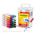 JoyCat 24 Count Washable Markers Set, 24 Colors, Includes Carrying And Storage Case, Ideal For Kids image 0