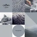 Crown Matt Emulsion Blue Gravel 2.5L image 7