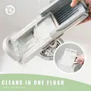  4-Sided Kitchen Grater Cheese Shredder Vegetable Slicer Safe Handle Gray                   image 2