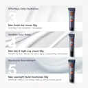 QUIYUM   New Year Gift Men's Skincare Set (12pcs) - Eye Cream 20g, Face Mask 25g×3, Day Cream 30g, Night Cream 30g, Beard Balm 30g, Beard Growth Oil 30ml, Facial Cleanser 50g, Scrub 50g, Beard Shampoo 60ml, with Beard Comb image 8