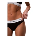 CALVIN KLEIN Cotton Bikini Slip Noir FEMME L image 3