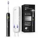 SAKYPRORAL AI Electric Toothbrush with Smart Display for Adults Kids | 150-Day Rechargeable Toothbrush, Real-Time Map |3-Min Timer, Travel Case | Teens Sonic Toothbrush Gift (G5S Black) image 8