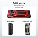 DOOGEE S200 Plus Rugged Smartphone 5G, Dimensity 7300, (16GB+20GB)+512GB with 1.32" Dynamic Rear Screen Android 15 Rugged Phone, 10100mAh, 100MP+20MP Night Vision Camera, 6.72", 120Hz, NFC, Gemini AI image 2