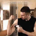 Breo Lucky 7 massagepistool met warmte, diepwerkende spiermassage, stimulator, lichaamsondersteuning, laag geluidsniveau voor herstel, voor sport image 3