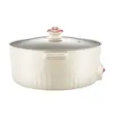 Plodon Marmite électrique 1600 W 7 L, grande capacité, multifonction, tout-en-un, cuve antiadhésive, mijoteuse, pour sauter et mijoter image 8