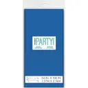Unique Plastic Table Cover, Blue, 1.37 x 2.74m image 1