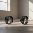 Apple Watch S10 GPS 46 mm avec boitier en aluminium noir de jais et connexion WiFi - Noir sidéral image 5