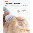 homerunPET Grooming Kit Vacuum  - total 6 brush included of hair clipper HC15 image 4