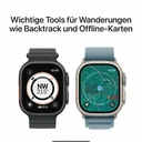 APPLE Watch Ultra 3 GPS + Cellular 49mm Schwarzes Titangehäuse mit Schwarz/Kohle Trail Loop - M/L image 5