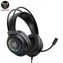 ONIKUMA X92 Casque de jeu filaire - Son HiFi, éclairage respirant RGB, faible latence image 2