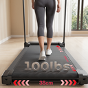 KeHot Tapis de course pliable, tapis de marche électrique 2,5 CV, 1-10 km/h, charge maximale 100 kg, faible bruit, contrôle via application, salle de sport portable pour la maison, pour le jogging et la marche image 6
