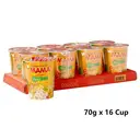 MAMA Nouilles instantanées en gobelets saveur porc, 16 x 70 g, boîte image 0