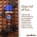 Skins Double Chocolate Water Based Lubricant 130ml image 1