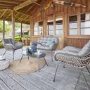 Hespéride Salon de Jardin Paopao Graphite, Gris , Anti-Rouille Coussins Confortables 2 Fauteuils 1 Canapé 1 Table Basse pour Terasse, Balcon image 0