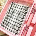 MeoMagic F53 Kit d'extensions de cils avec pince et colle - 120 pièces image 1