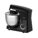 AUCMA staande mixer, 5 liter, 10 snelheidsinstellingen, kantelbare kop, 3-in-1 staande mixer met mengkom, deeghaak, garde en menghaak, mixer voor bakken, taart, brood, pizza, gebak, pasta en de meeste huishoudelijke koks, 400W pure copper AC-motor, (5 liter, zwart) image 8