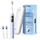 SAKYPRORAL Electric Toothbrush with AI Smart Screen for Adults Kids Teens | 150-Day Battery, Real-Time Brushing Map | Whitening Mode, 3-Min Timer, Travel Case | Family Sonic Toothbrush (G5S Blue) image 9
