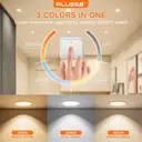 ALUSSO spot encastrable LED 230 V 15 W IP44, pour salle de bains, blanc chaud/neutre/froid, classe énergétique F image 3