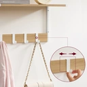 SONGMICSHOME Crochets porte-manteau - Lot de 4 image 4