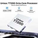 DOOGEE Tab A9 Pro+， Android Tablet， 11-inch， 30GB RAM+128GB ROM (2TB Expandable)， Octa-Core， 90Hz HD Display， 8580mAh， 5G WiFi， Widevine L1， Dual Speaker， Face Unlock， Blue image 3