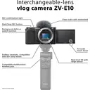 Sony ZV-E10 spiegelloze vlogging camera - alleen body  image 2