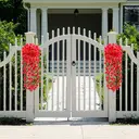 4Pcs 28.7in/72.8cm
Artificial Hanging Flowers for Outdoors Fake Plants Decoration,Faux Silk Colorful Daisy Eucalyptus Realistic for Outside Home Planter Porch Patio Yard Decor(red) image 7