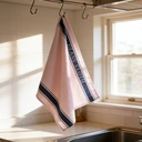 Dexam Glass Cloth Love Colour Cotton/Linen Ink Blue 50x70cm image 2