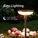 VIVREAL 4-Pack Solar Double Round Swinging Garden Light TPL010, New Year Sale , Top gift picks image 6
