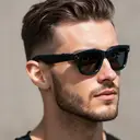 Verbex glasses smart glasses, AI glasses, real-time translation of 145 languages, recordable, photo, voice wake-up, music, answering calls, weather forecast ChatGPT image 5