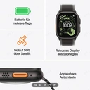 APPLE Watch Ultra 3 GPS + Cellular 49mm Natur Titan Gehäuse mit Natürlichem Mailänder Armband - Mittel image 2