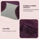 BAMBOO COOL Womens Briefs Underwear Lady Breathable Knickers with Mid Waist Color Group C L (5 Pack) image 4