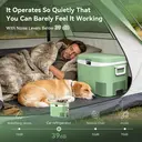 BINGI Compressor Cooler Box 18L Mini Portable Electric Fridge 12/24V DC Electric Freezer Portable Freezer for Car, Truck, Picnic, Camping, and Home Use image 3