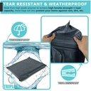 Triplast Mailers, Approx. 9 x 12 Inches, Gray, Pack of 100 image 4