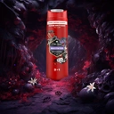 Old Spice Night Panther Shower Gel & Shampoo For Men 400ml, 3-in-1, Long-lasting Fresh image 2