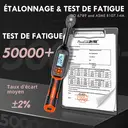 MoveCrab Clé dynamométrique numérique 3/8” avec douille magnétique pour bougies d'allumage et rallonge à joint universel pour voiture et moto image 4