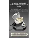 Verbex M8 White Earphones - New Popular Style, Super Comfortable Over-Ear Headphones, Bluetooth Headphones, Sports Headphones image 2