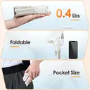 hohem 4-in-1 Foldable Single-Axis Smartphone Gimbal｜Selfie Stick · Tripod · 360° Rotation for Live Streaming｜Portable Anti-Shake Design with Detachable Remote｜Compatible with iOS/Android image 6
