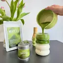 Whisper and Leaf Ceremonial Grade Matcha Powder, 100g Bag image 2