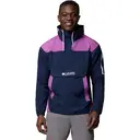 Columbia Challenger Men's Windbreaker Anorak - Navy/Purple image 0