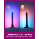 WIZ Smart Light Bars LED Black 30cm 2pcs image 2